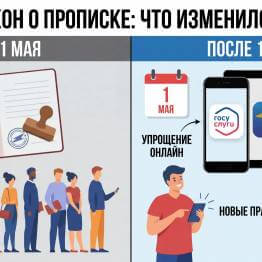 С 1 мая 2026 года вступил в силу новый порядок борьбы  с фиктивной регистрацией