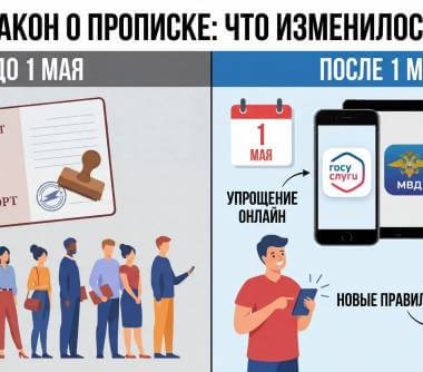 С 1 мая 2026 года вступил в силу новый порядок борьбы  с фиктивной регистрацией
